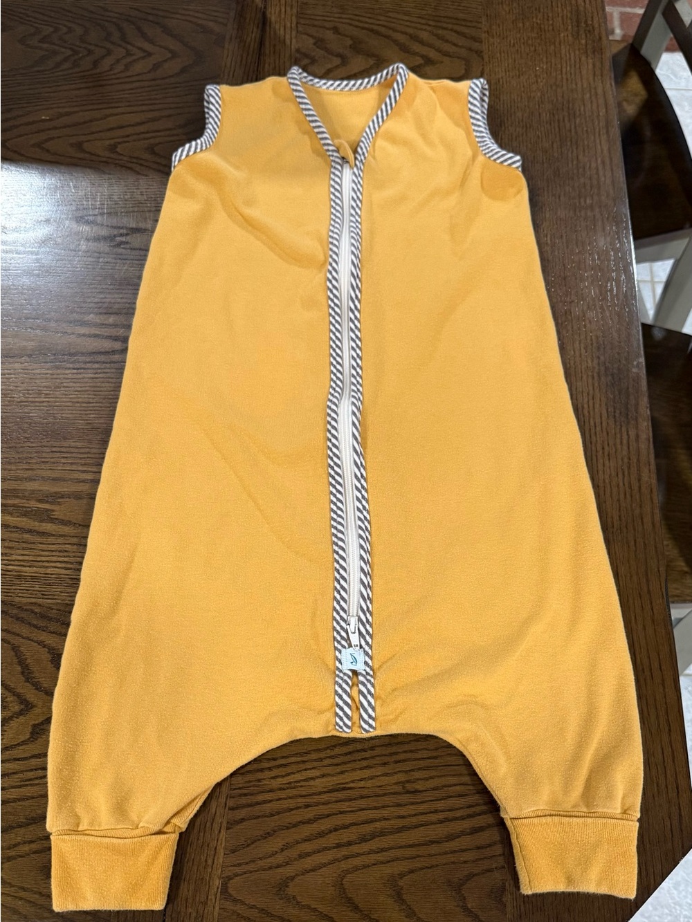 Yellow Kids Sleeveless Sleep Sack - Castleware